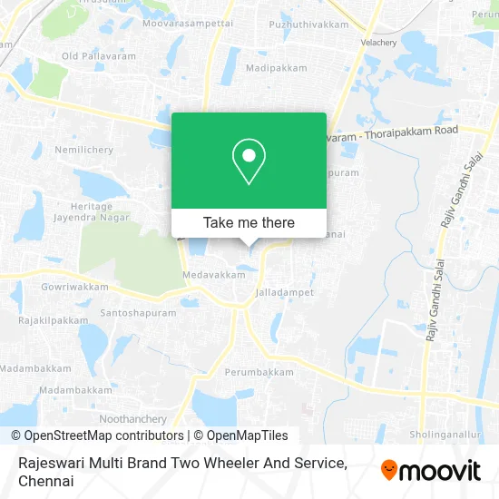 Rajeswari Multi Brand Two Wheeler And Service map