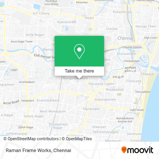 Raman Frame Works map