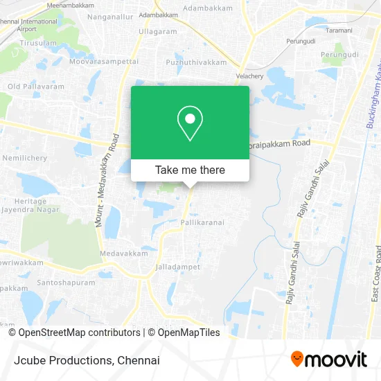 Jcube Productions map