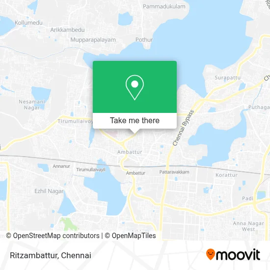 Ritzambattur map