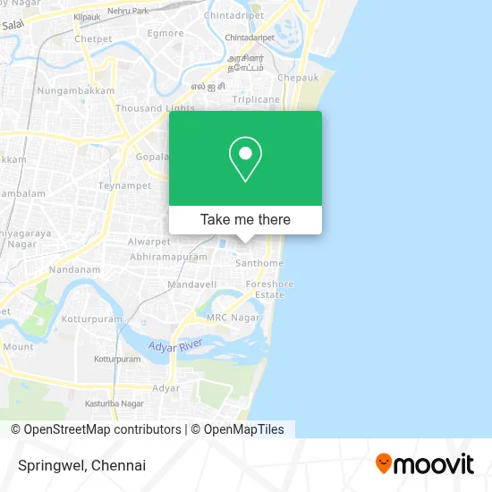 Springwel map