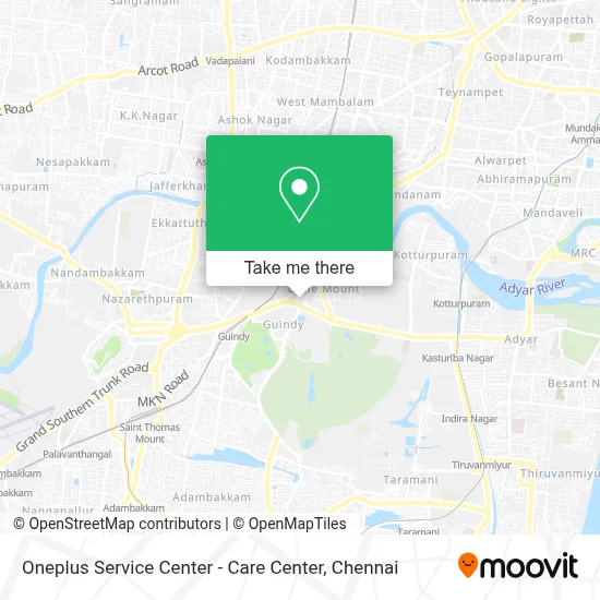Oneplus Service Center  - Care Center map