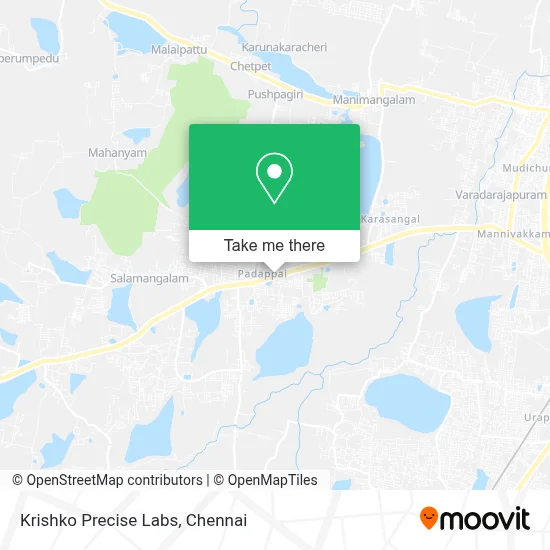 Krishko Precise Labs map