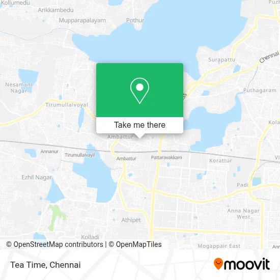 Tea Time map