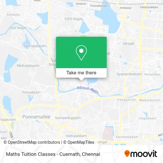 Maths Tuition Classes - Cuemath map