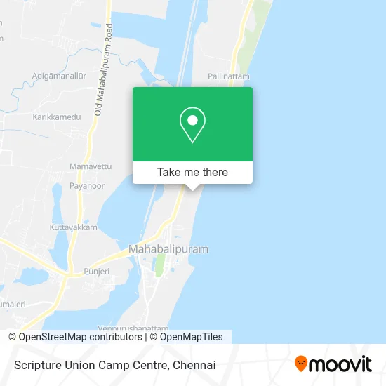 Scripture Union Camp Centre map