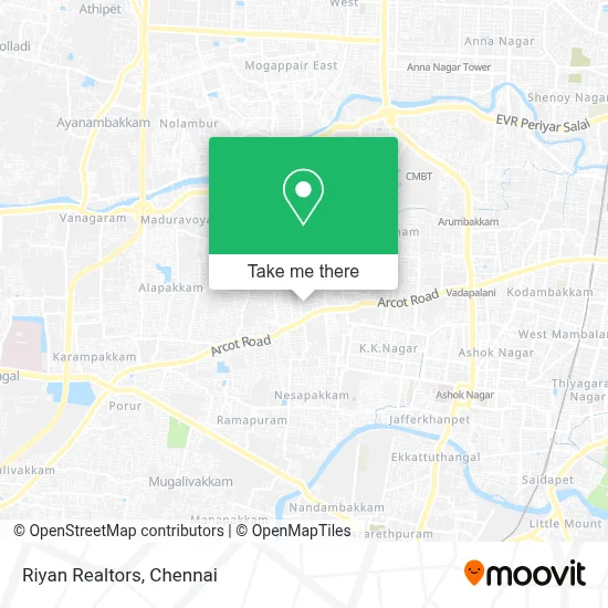 Riyan Realtors map