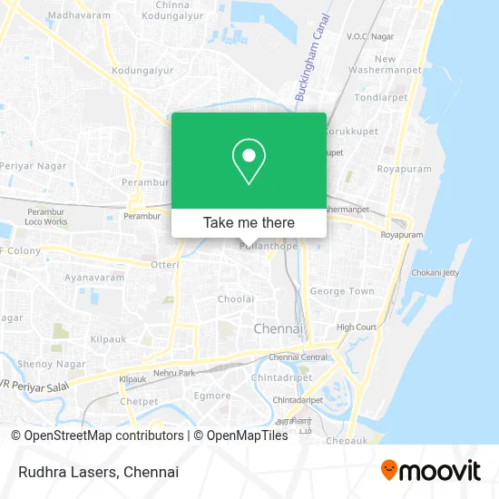 Rudhra Lasers map