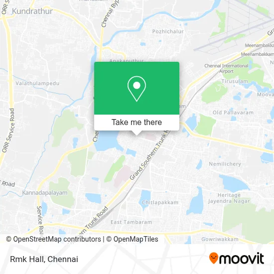 Rmk Hall map