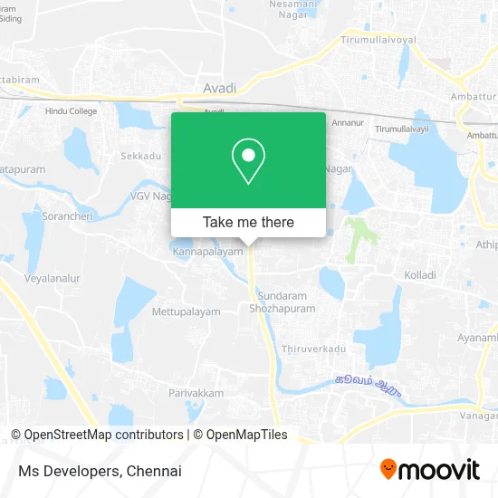 Ms Developers map