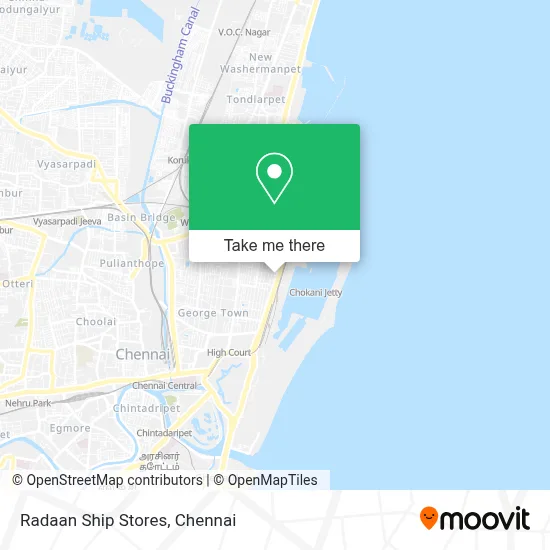 Radaan Ship Stores map