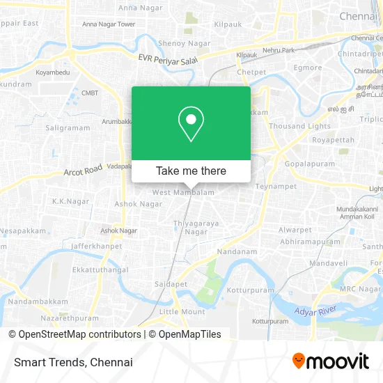 Smart Trends map