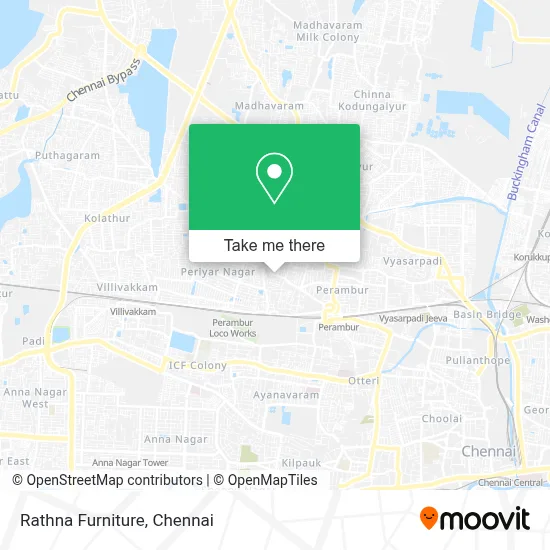 Rathna Furniture map