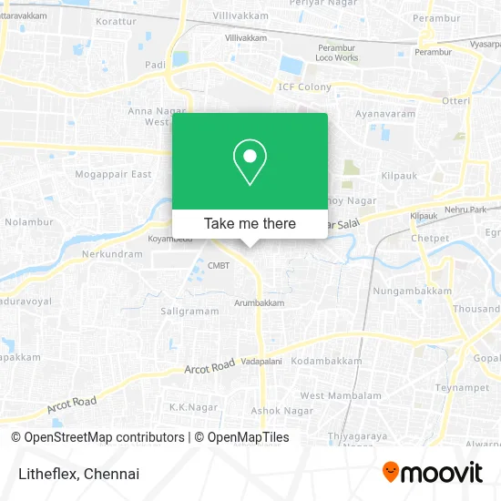 Litheflex map