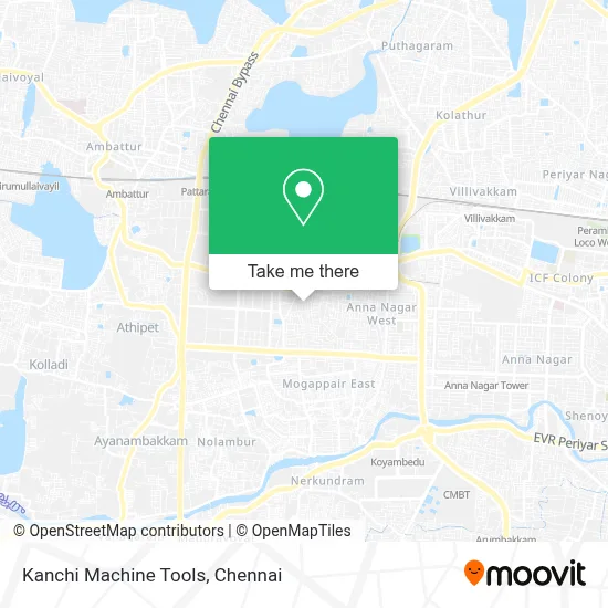 Kanchi Machine Tools map
