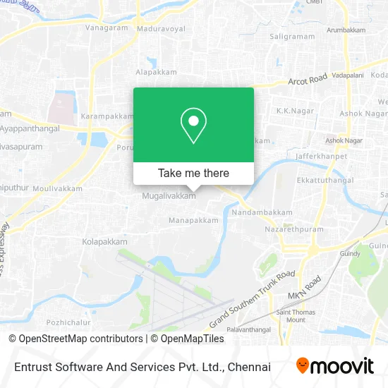 Entrust Software And Services Pvt. Ltd. map