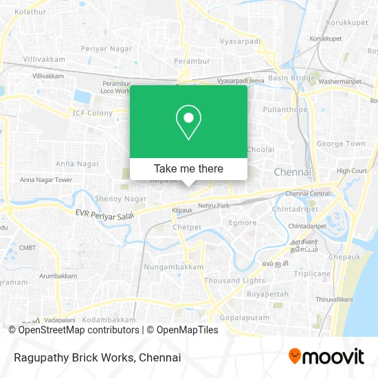 Ragupathy Brick Works map