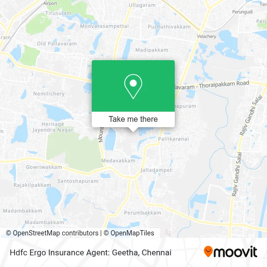 Hdfc Ergo Insurance Agent: Geetha map