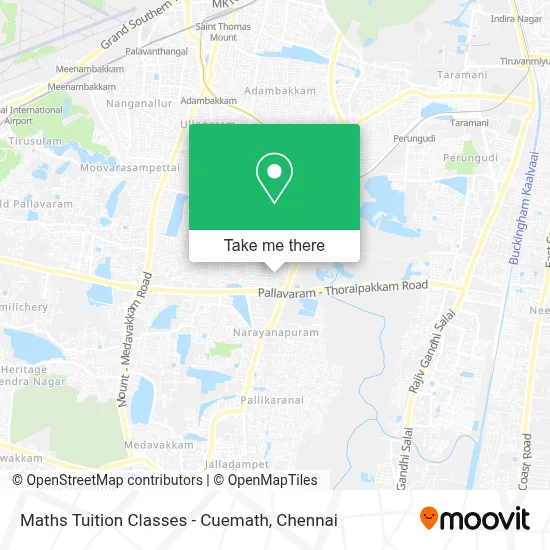 Maths Tuition Classes - Cuemath map