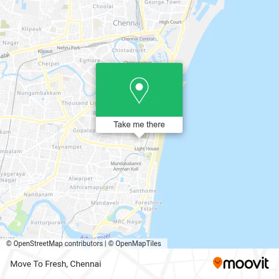 Move To Fresh map