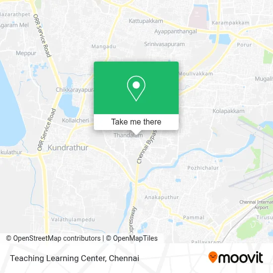 Teaching Learning Center map
