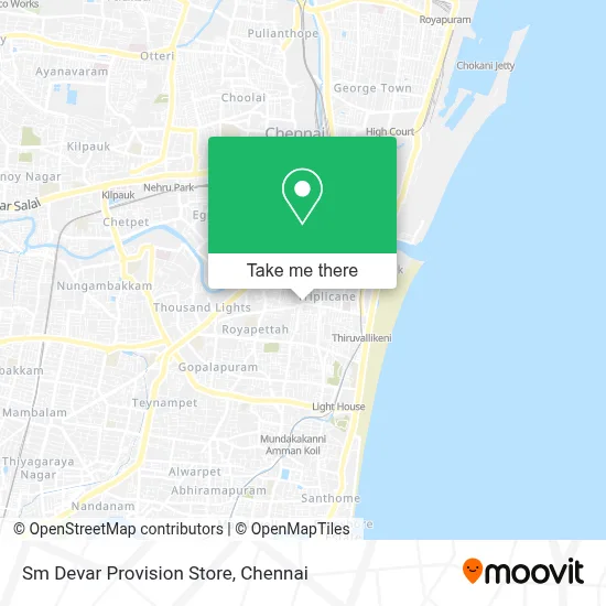 Sm Devar Provision Store map