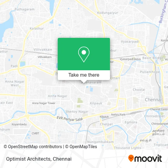 Optimist Architects map