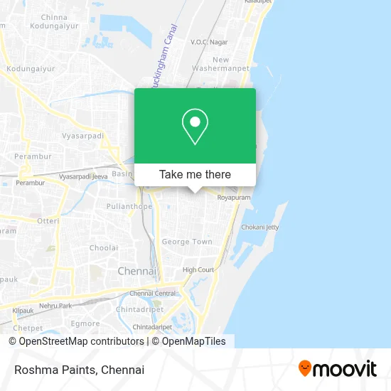 Roshma Paints map