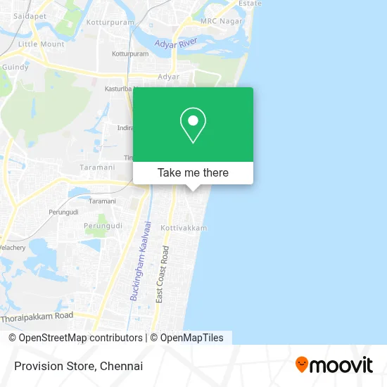 Provision Store map