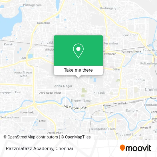 Razzmatazz Academy map