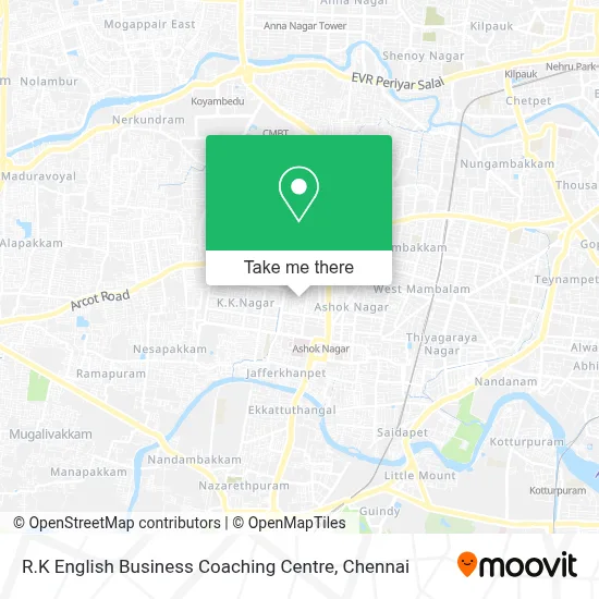 R.K English Business Coaching Centre map