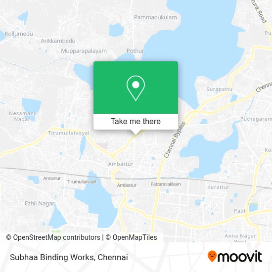 Subhaa Binding Works map