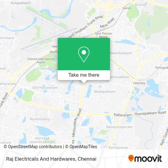Raj Electricals And Hardwares map