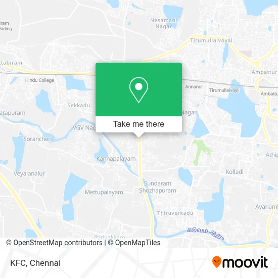 Kfc map