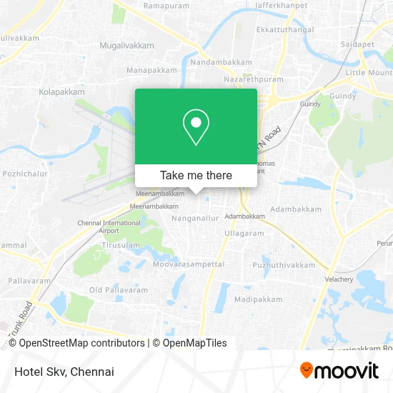 Hotel  Skv map