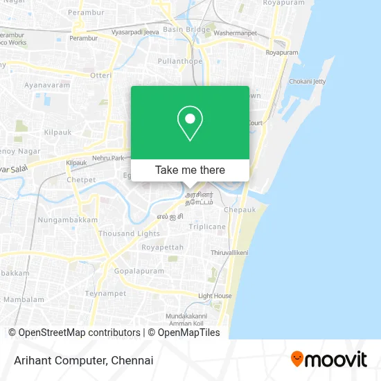 Arihant Computer map
