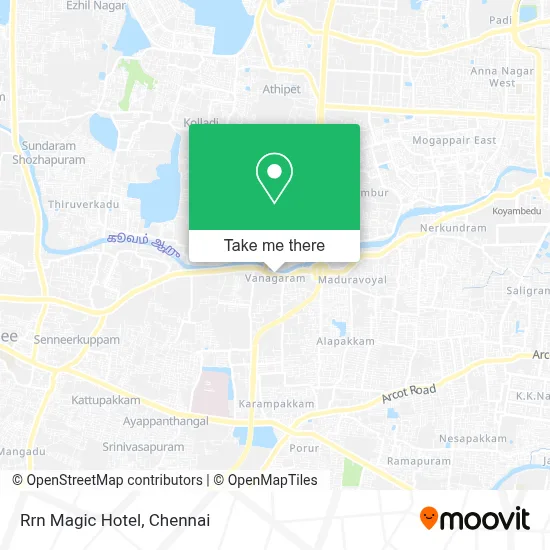 Rrn Magic Hotel map