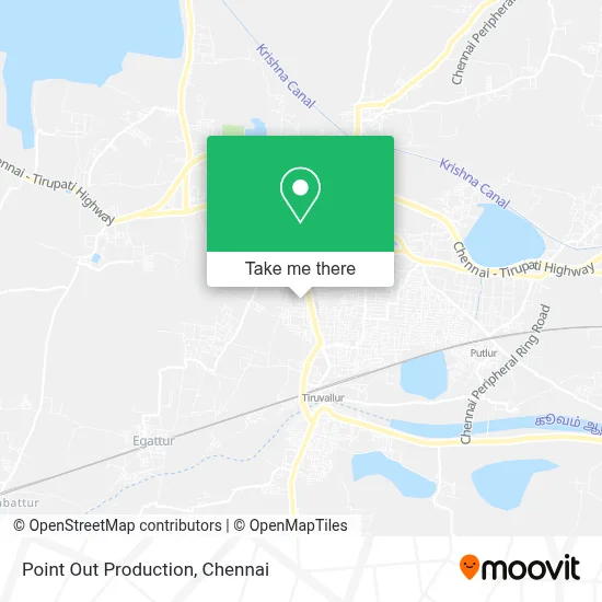 Point Out Production map