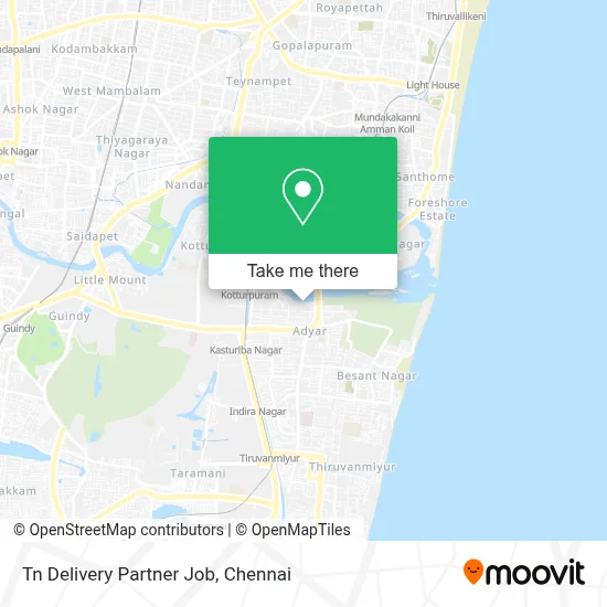 Tn Delivery Partner Job map