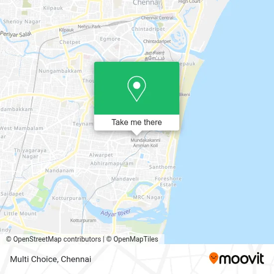Multi Choice map