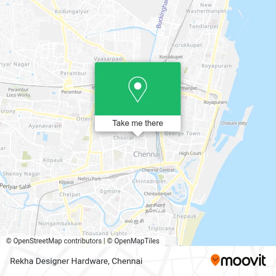 Rekha Designer Hardware map