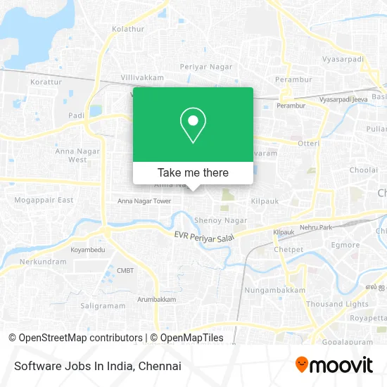 Software Jobs In India map