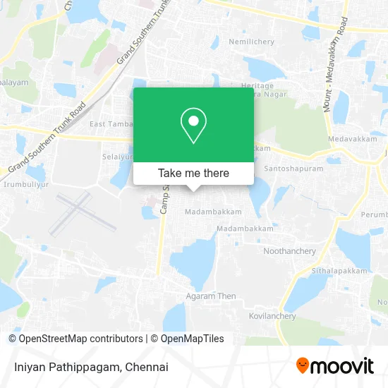 Iniyan Pathippagam map