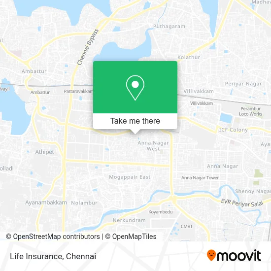 Life Insurance map