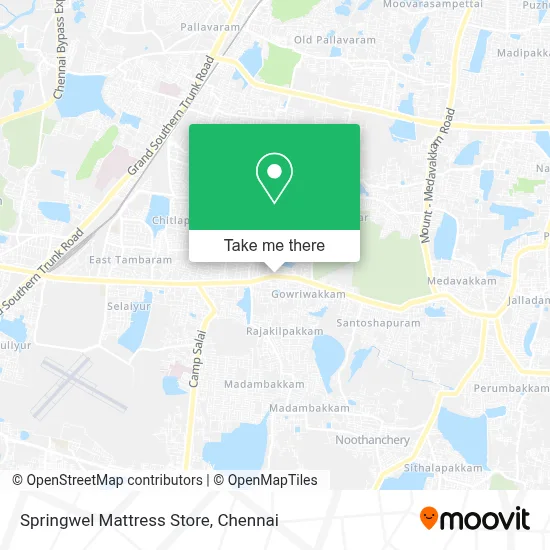 Springwel Mattress Store map