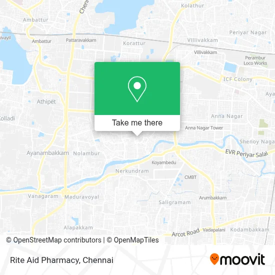Rite Aid Pharmacy map