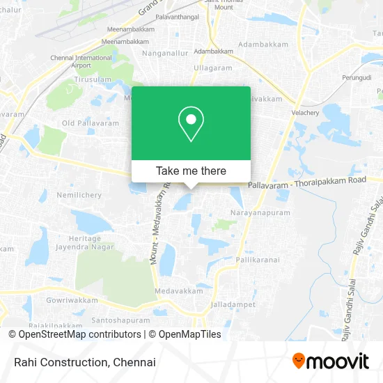 Rahi Construction map