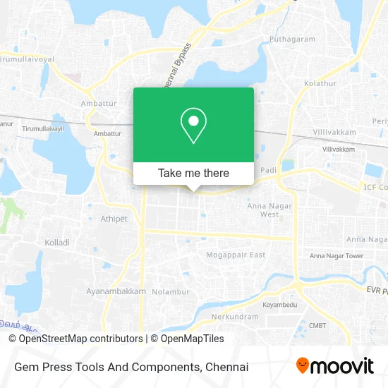 Gem Press Tools And Components map