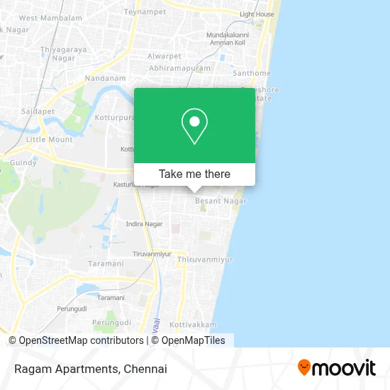 Ragam Apartments map