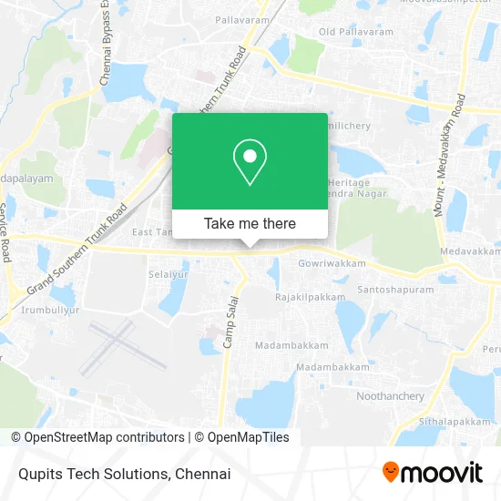 Qupits Tech Solutions map